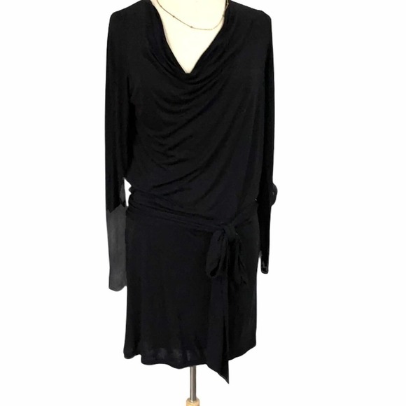 NWT Haute Hippie Draped Front Low Back Dress SZ L MSRP $395 - Picture 2 of 9